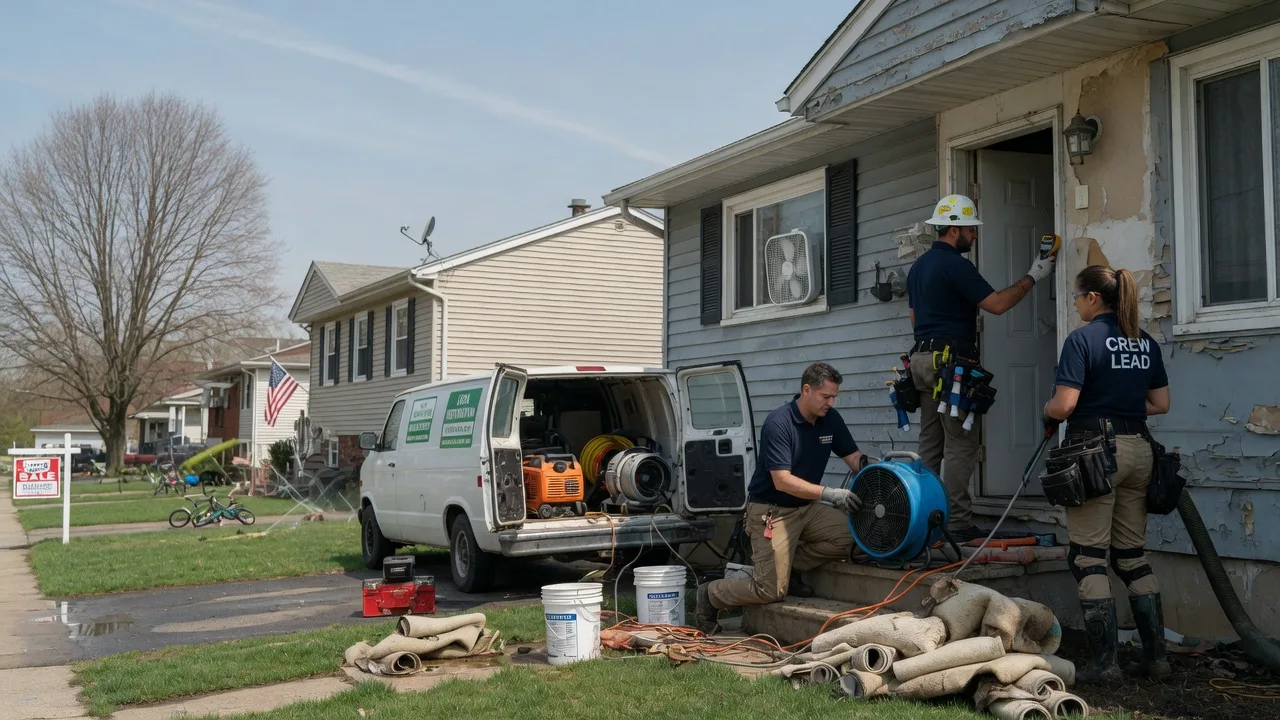 Flood Cleanup in Mediapolis, IA near me