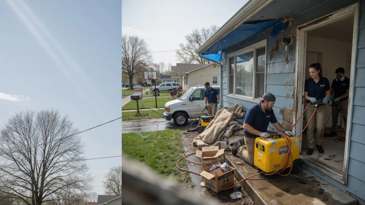 Basement Flood Cleanup in Mediapolis, IA near me